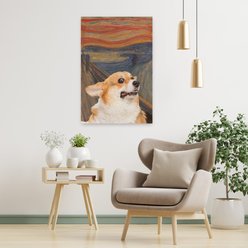 Trend Board Life The Woof Canvas Wall Art Pet Gift Decor, Multicolor, 36 x 24-in slide 2 of 9
