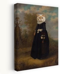 Trend Board Life About Catwalks In Woods Canvas Wall Art Pet Gift Decor, Multicolor, 36 x 24-in