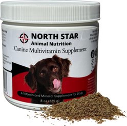 North Star Animal Nutrition Canine Multivitamin Powder Supplement for Dogs, 8-oz jar slide 1 of 6