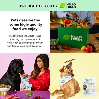 Show full view: The Pets Table Dental Chicken, Mint & Parsley Dental Chew Stick Treats for Dogs, 20-oz bag, 28 count slide 6 of 10