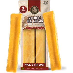 Bully Bunches Himalayan Yak Chew Dog Treats, Large, 2 count