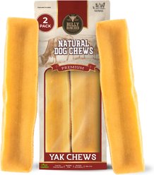 Bully Bunches Himalayan Yak Chew Dog Treats, Mega, 2 count