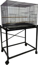 YML Metal Breeding Bird Cage, Black, Small slide 2 of 3