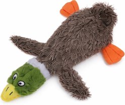 Potaroma Mallard Duck Teething Interactive Play Exercise Plush Dog Toy, Multicolor, 2 count