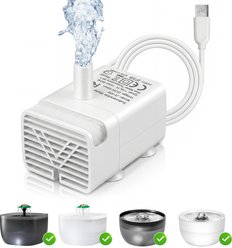 Casfuy W7 & W8 Ultra-Quiet Cat Water Fountain Replacement Pump