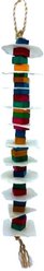 Planet Pleasures Cruchy Delight Exercise Parrot Toy, Multicolor, Large