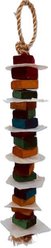 Planet Pleasures Cruchy Delight Exercise Parrot Toy, Multicolor, Small slide 2 of 2