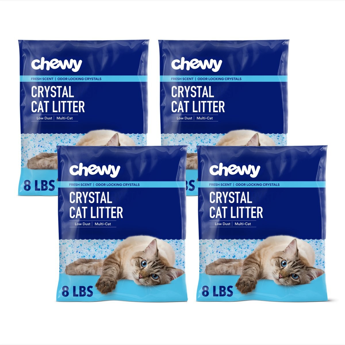 Chewy Made Crystal Scented Non-Clumping Cat Litter (FORMERLY FRISCO), 32-lb bundle