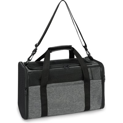 JOEJOY JOEJOY Soft-Sided Carry Bag Purse Dog & Cat Travel Carrier, Gray, Medium