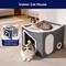 Show in main carousel: Invenho Foldable Indoor Cat House & Bed, 16 x 16 x 13-in slide 3 of 6