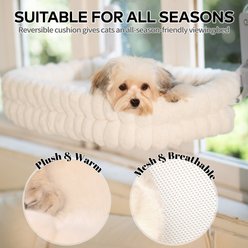 CheerPals Cat Window Perch, White, Large slide 2 of 9