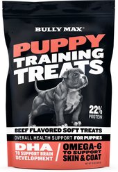 Bully Max Beef Grain-Free Puppy Soft & Chewy Training Treats, 15-oz bag