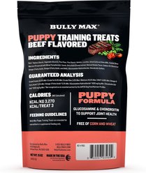 Bully Max Beef Grain-Free Puppy Soft & Chewy Training Treats, 15-oz bag slide 2 of 9
