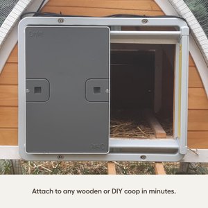 Omlet Smart Automatic Door Opener Chicken Coop Accessory, Grey
