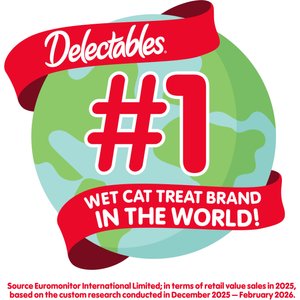 Hartz Delectables Squeeze Up Chicken Grain-Free Lickable Cat Treats, 0.5-oz tube, 32 count