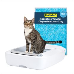 PetSafe ScoopFree Crystal Plus Self-Cleaning Cat Litter Box