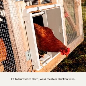 Omlet Smart Automatic Door Opener Chicken Coop Accessory, Grey
