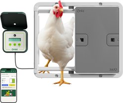 Omlet Smart Automatic Door Opener Chicken Coop Accessory, Grey