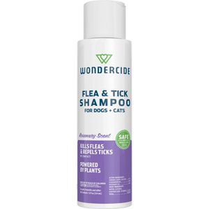 Wondercide Natural Flea & Tick with Essential Oils Dog & Cat Shampoo, Rosemary, 12-fl oz bottle