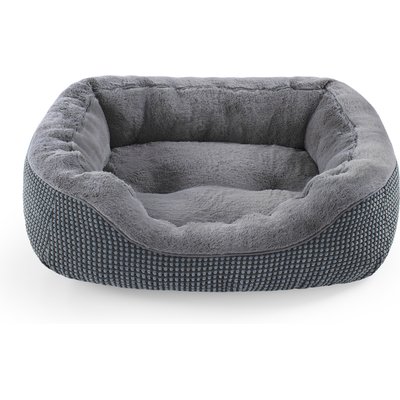 Invenho Invenho Washable Dog & Cat Bed, Grey, Large