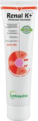 Vetoquinol Renal K+ Gel Kidney Supplement for Cats & Dogs, 5-oz tube