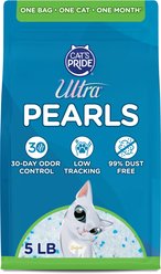 Ultra Pearls Unscented Premium Non-Clumping Cat Litter, 5-lb Bag