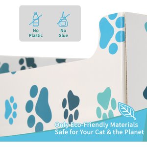 Pet Fit For Life Disposable Cat Litter Box with Scoop, Medium, 3 count