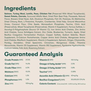 Jinx Salmon, Sweet Potato & Carrot ALS Kibble Dog Dry Food, 23.5-lb bag