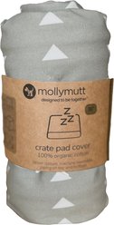 Molly Mutt Be Still Organic Dog Crate Pad Cover, Grey, 48-in slide 2 of 2