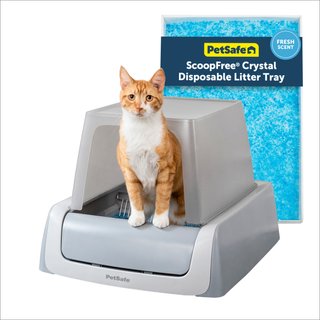 PetSafe ScoopFree Crystal Pro Legacy Front Entry Self-Cleaning Cat Litter Box slide 1 of 9
