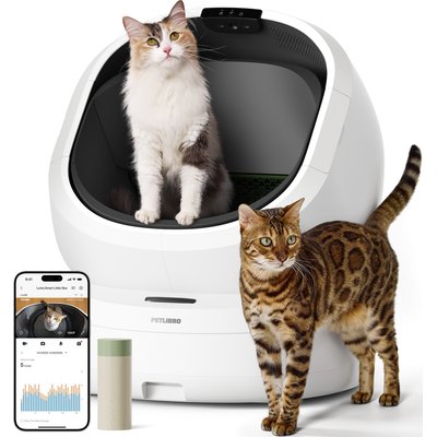 Petlibro Petlibro Luma Automatic Litter Box with Camera, 33-lb