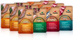 Nulo Chunky Variety Flavors in Broth Wet Cat Food Topper, 2.8-oz pouch, case of 12