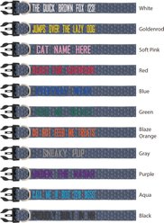 LupinePet Personalized ECO Recycled H-Style Cat Harness, Mountain Lake, Small: 9 to 14-in chest slide 2 of 9