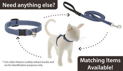 LupinePet Personalized ECO Recycled H-Style Cat Harness, Mountain Lake, Large: 12 to 20-in chest slide 2 of 9