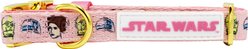 Sassy Woof STAR WARS Princess Leia Dog Collar, Large: 26-in neck, 1-in wide slide 2 of 8