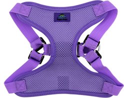 Doggie Design Wrap & Snap Choke Free Adjustable Dog Harness, Paisley Purple, Large: 20 to 26-in chest