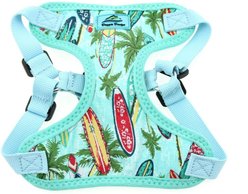 Doggie Design Wrap & Snap Choke Free Adjustable Dog Harness, Surboards/Palms, Medium: 17 to 20-in chest slide 1 of 5