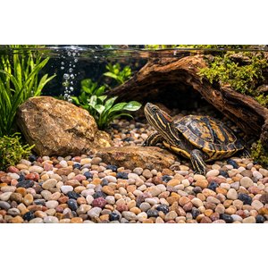 Exotic Pebbles Natural Washed Mixed Gravel, Mixed, 20-lb