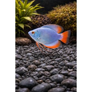 Exotic Pebbles Natural Washed Black Gravel, Black, 20-lb