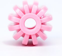 Pet Marvel Food-Grade TPR Tough Dog Treat Dispenser Toy, Pink, Small slide 2 of 3