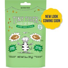 Tiny Tiger Catnip Craze Flavor Filled Crunchy Cat Treats (NEW LOOK COMING SOON), 3-oz bag