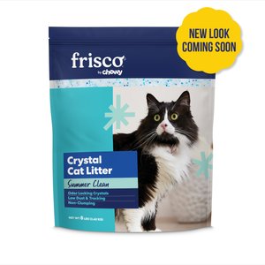 Frisco Summer Clean Scented Non-Clumping Crystal Cat Litter (NEW LOOK COMING SOON), 8-lb bag