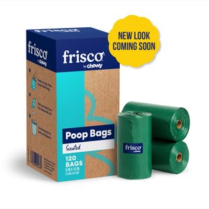 Frisco Refill Dog Poop Bags (NEW LOOK COMING SOON), Scented, 120 count