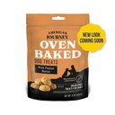 American Journey with Peanut Butter Grain-Free Oven Baked Crunchy Biscuit Dog Treats (NEW LOOK COMING SOON), 8-oz bag