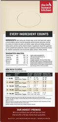 The Honest Kitchen Human Grade Wholemade Whole Grain Beef & Salmon Dehydrated Dog Food, 10-lb box slide 2 of 9