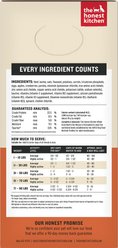 The Honest Kitchen Human Grade Wholemade Whole Grain Beef & Oat Dehydrated Dog Food, 10-lb box slide 2 of 8