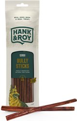 Hank and Roy All-Natural Bully Sticks 12-in Dog Chews, 4 count slide 1 of 4