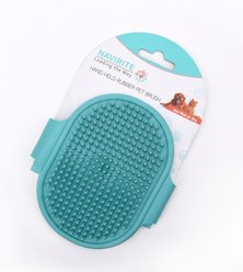 Navirite Hand-Held Pet Hairbrush, Blue slide 1 of 8