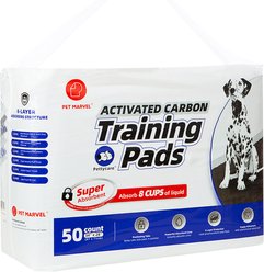 Pettycare Disposable Odor Control Charcoal Dog Training & Potty Pads, 28 x 34-in, 50 count
