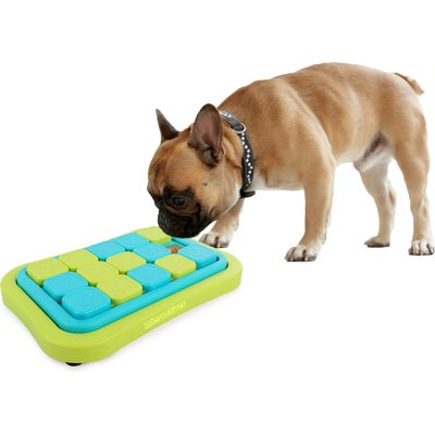 allforpaws allforpaws Interactives Dog Sokudo Starter Treat Dispensing Dog Puzzle Toy, Green